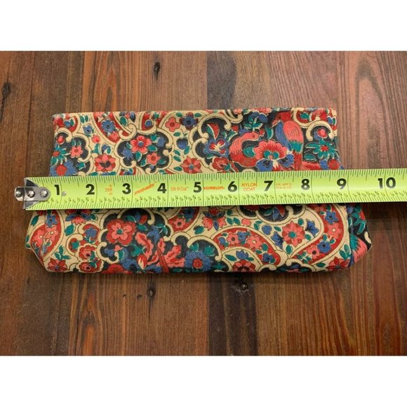 Vintage 1950’s floral clutch, spring closure, tapestry inspired - Picture 2 of 7